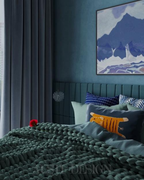 Интерьер для творческой пары. 01