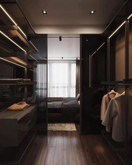 Современная квартира. В брутальном стиле. 01