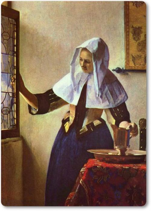 Ян вермеер.  Нидерландский художник - живописец, мастер бытовой живописи и жанрового портрета. 05