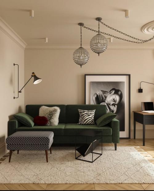 Квартира для молодой девушки, которая работает в сфере информационных технологий. 02