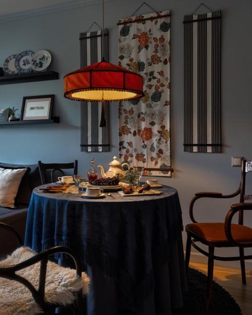 Реализованный интерьер квартиры - дачи в Санкт-петербурге. 01