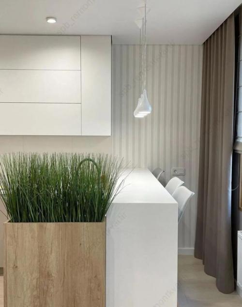 Современная квартира. В спокойной цветовой гамме. 07