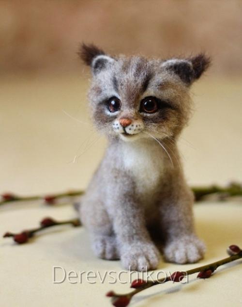 Игрушки в технике валяние от юлии деревщиковой. 06