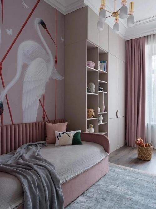 Реализованный интерьер квартиры в историческом доме 1890 года постройки в центре Москвы. 05