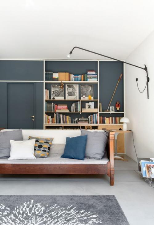 Casa Cialdini: немного аскетичная, но по южному уютная квартира в Милане, Италия // 02. 03