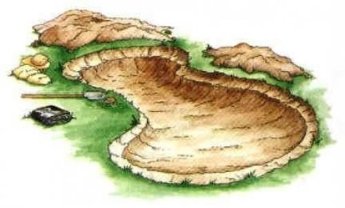 Пошаговая инструкция создания пруда. 01