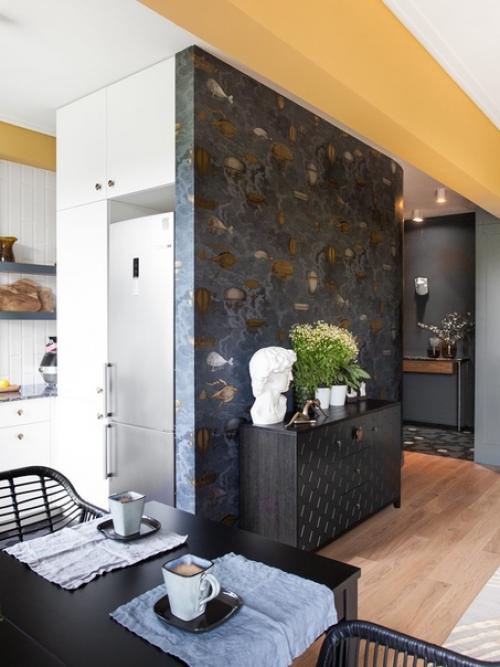 Горчично - серый интерьер в бывшей коммуналке ч. 1. 09