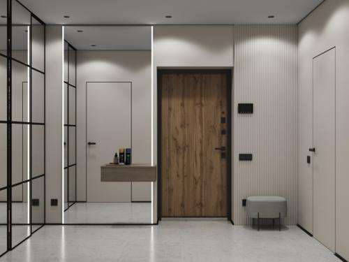 Дизайн двухкомнатной квартиры 57 кв. 05