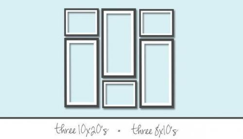 Способы красиво разместить фотографии. 01