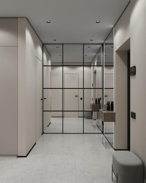 Дизайн двухкомнатной квартиры 57 кв. 06