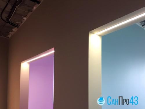 Совсем чуть-чуть и мы закончим ремонт на ул. зянкина, д. 9. очень интересные цветовые решения применены в этой квартире. 08