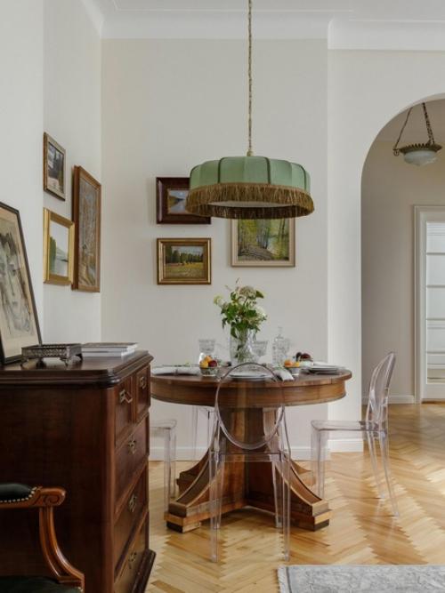 Реализованный интерьер квартиры, площадью 71 кв. 01