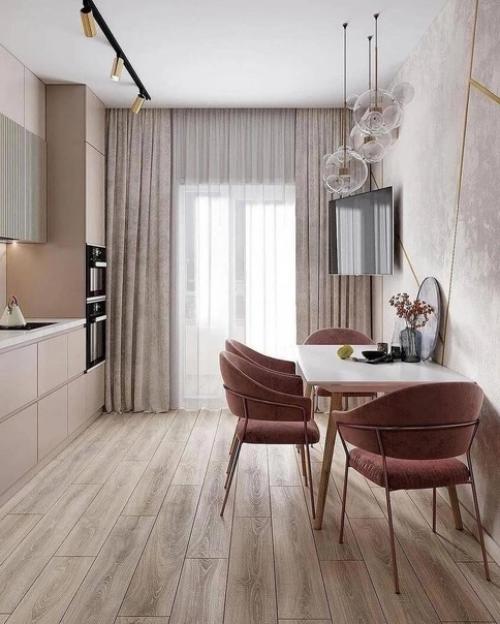 Красивый интерьер. Просторной квартиры. 05