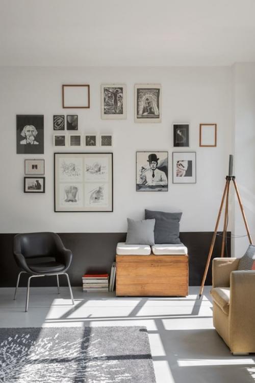 Casa Cialdini: немного аскетичная, но по южному уютная квартира в Милане, Италия // 02. 02