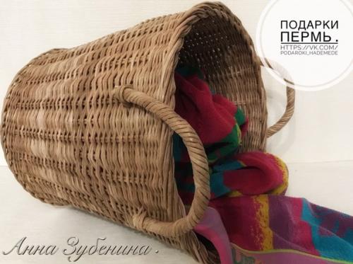 Оригинальные плетёные корзины придают уют и тепло любому интерьеру. 03