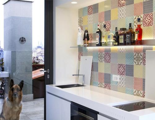 Двухуровневая квартира с террасой в Милане. 07