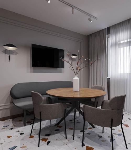 Стильный дизайн - проект двухкомнатной квартиры. 07