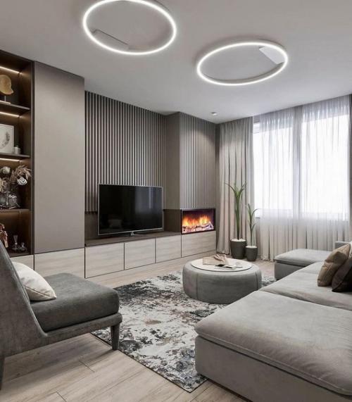 Стильный дизайн - проект двухкомнатной квартиры. 01