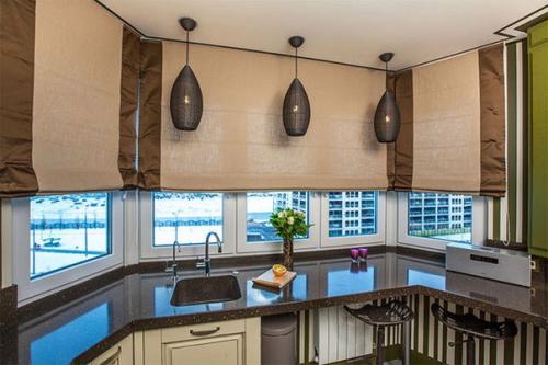 Столешница - подоконник в интерьере. 04