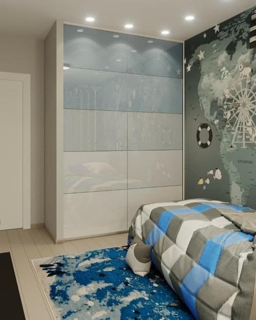 Очень понравился такой проект детской. 01