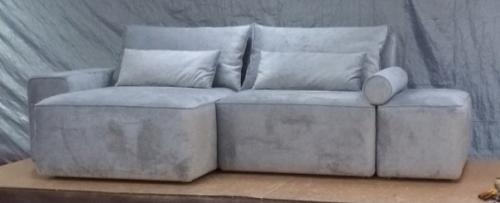 Диван в гостиную Даяна с дополнительным спальным местом, приехал на ПМЖ в коттеджный поселок новые пазелы. 04