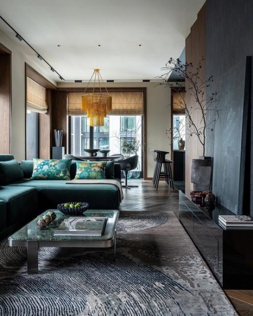 Дизайнер Юлия Алексеева оформила интерьер квартиры в ЖК Prime Park на севере Москвы. 05