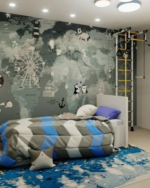 Очень понравился такой проект детской. 04