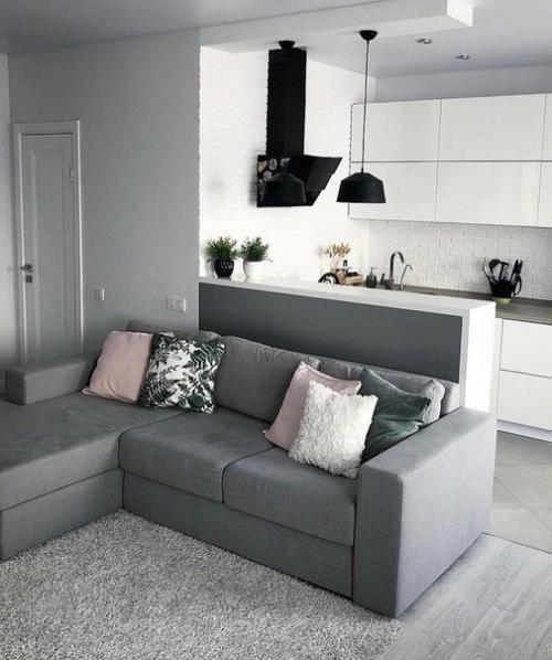 Дизайн в сером цвете. 03