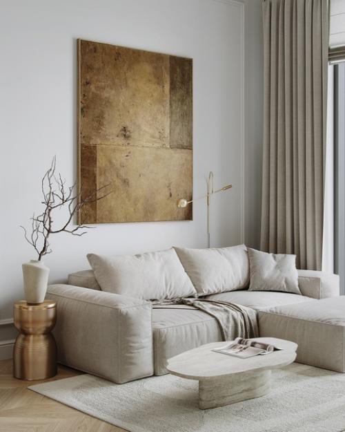 Проект 1-комнатной квартиры 45 кв. 01