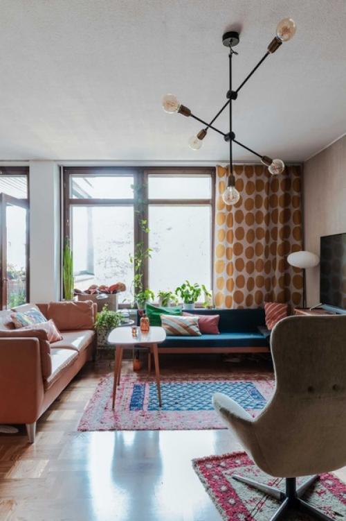 Квартира дизайнера интерьеров, эксперта по тенденциям маллы Тапио напоминает дом ее детства. 05