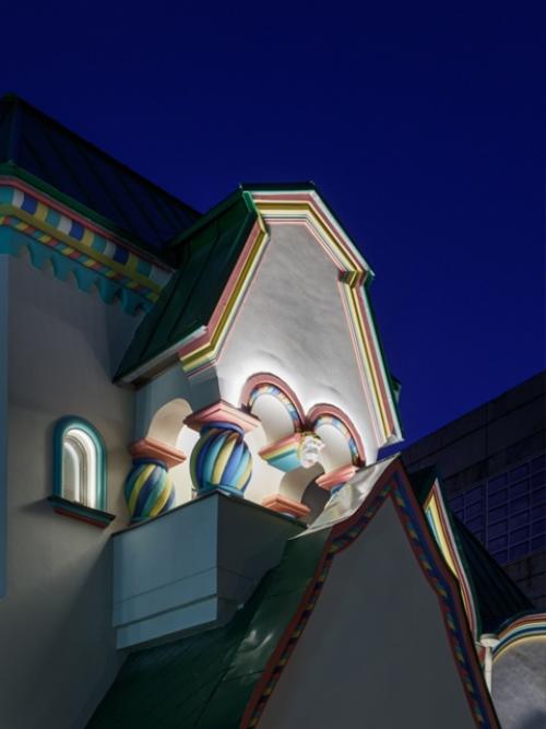 Минутка хороших новостей/ в Москве отреставрировали фасад дома архитектора Владимира Шервуда - создателя исторического музея на красной площади. 01