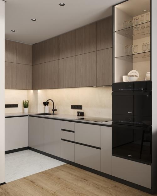 Дизайн двухкомнатной квартиры 57 кв. 02