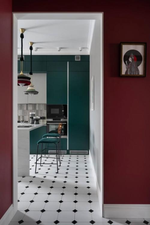 Яркая квартира в сталинском доме. 02