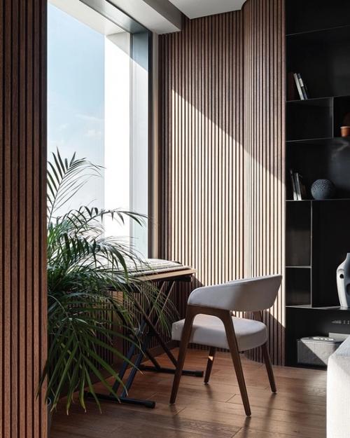 Реализованный интерьер квартиры, площадью 76, 4 кв. 04