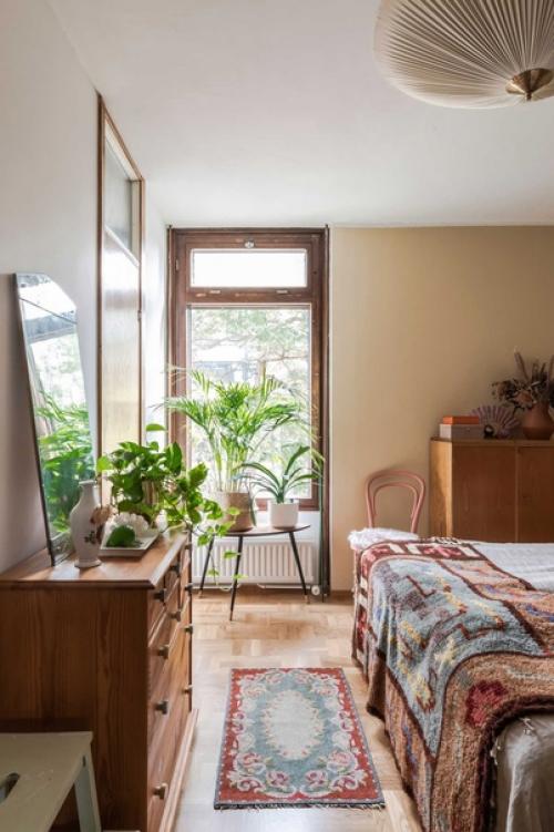 Квартира дизайнера интерьеров, эксперта по тенденциям маллы Тапио напоминает дом ее детства. 07