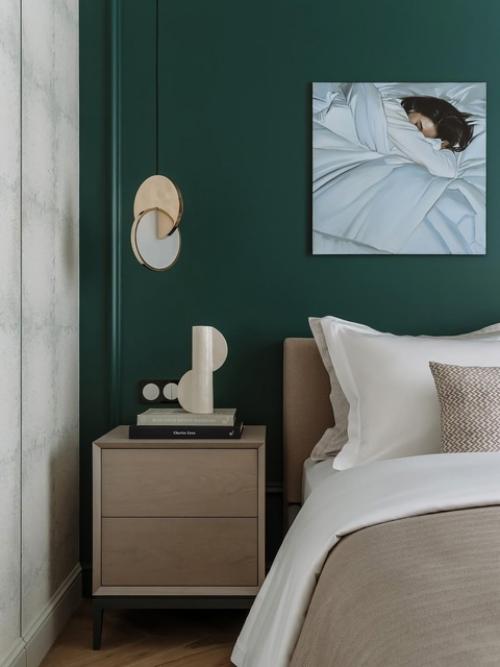 Элегантная квартира с яркими акцентами для девушки - студентки. 04