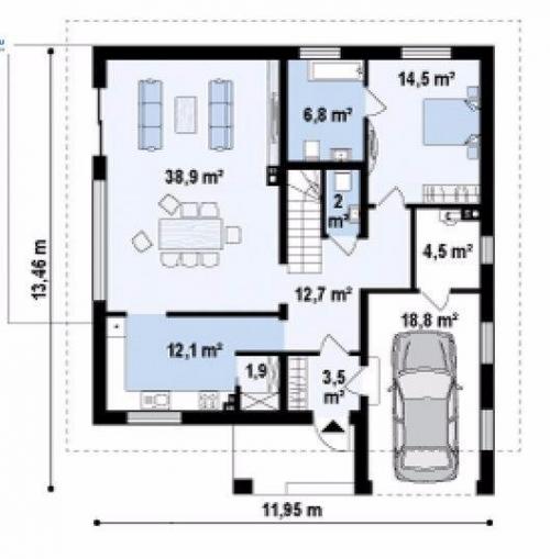 Типовой проект жилого дома. 07