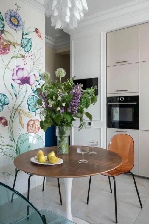 Реализованный интерьер квартиры, площадью 97 кв. 02