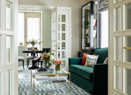 Дизайн четырехкомнатной квартиры, 120 кв. 03