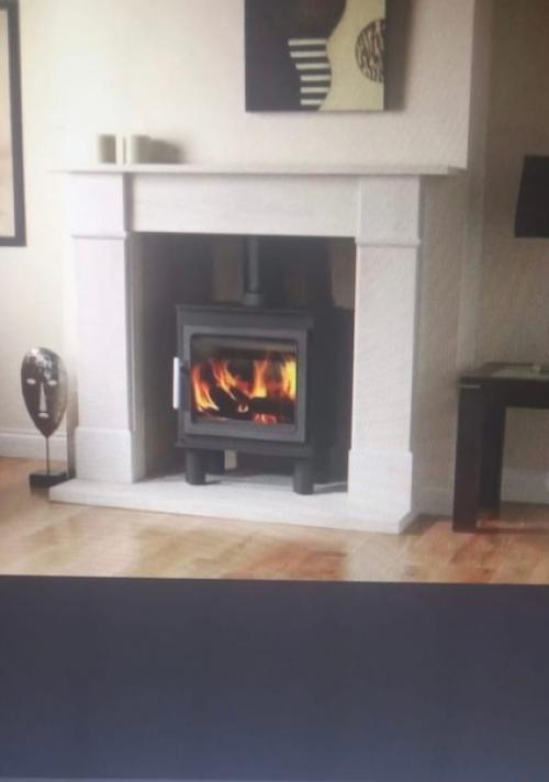 Про камин.  Красивый камин в доме, как визуальный центр гостиной, я вообразила, как только впервые переступила порог этого дома. 04