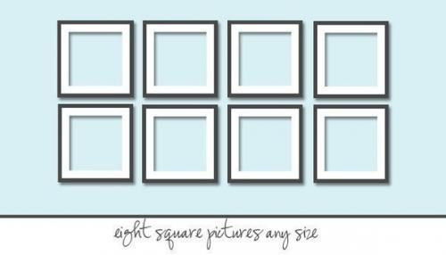 Способы красиво разместить фотографии. 03