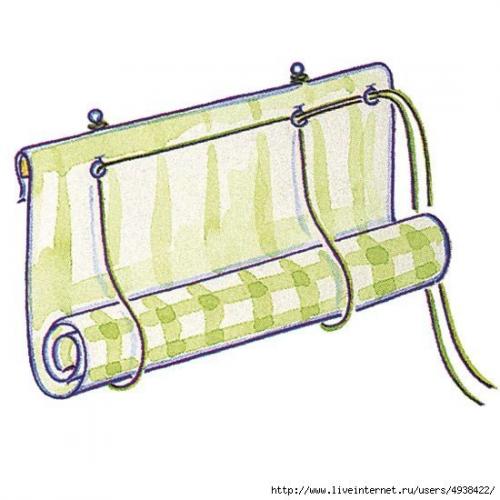 Рулонная штора на пластиковое окно. 02