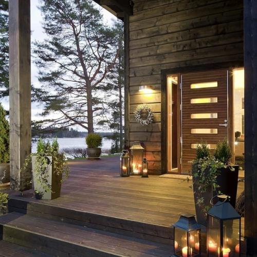 И ещё один загородный дом + планировка. 02