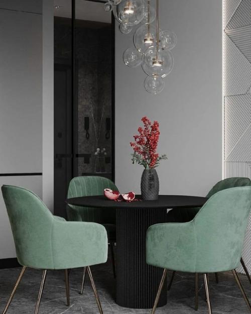 Интерьер кухни - гостиной 16 кв. 04