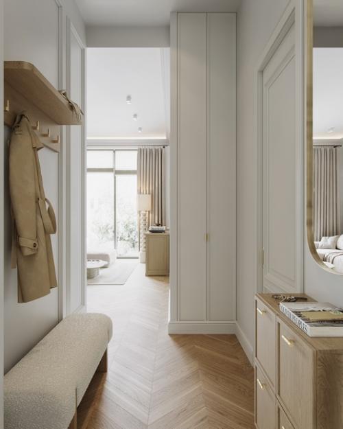 Проект 1-комнатной квартиры 45 кв. 09