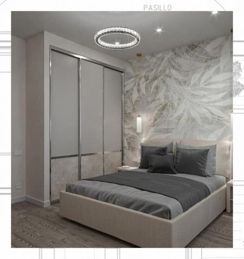 Самый универсальный способ, который оригинально дополняет интерьер спальни. 02