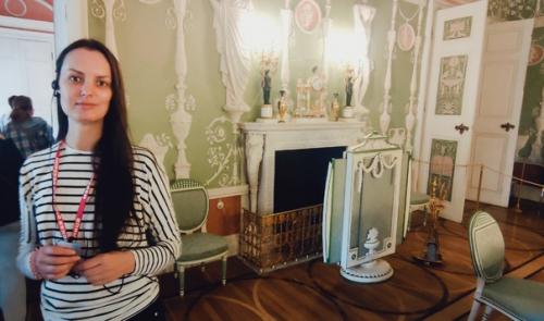 Посетили одну из самых роскошных летних резиденций Романовых - екатерининский дворец в царском селе (сейчас - город Пушкин. 04