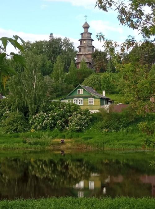 Из старицы в тот же день уехали в Торжок правда, возвращаться пришлось через Тверь, но стыковка оказалась удобной, ждать почти не пришлось. 04