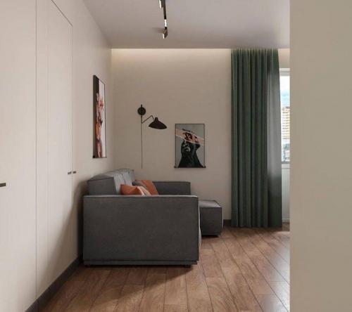 Современная квартира. В приятных оттенках. 04