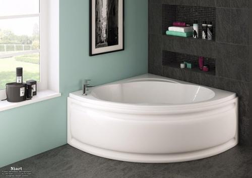 Дизайн интерьера с угловой ванной. 05